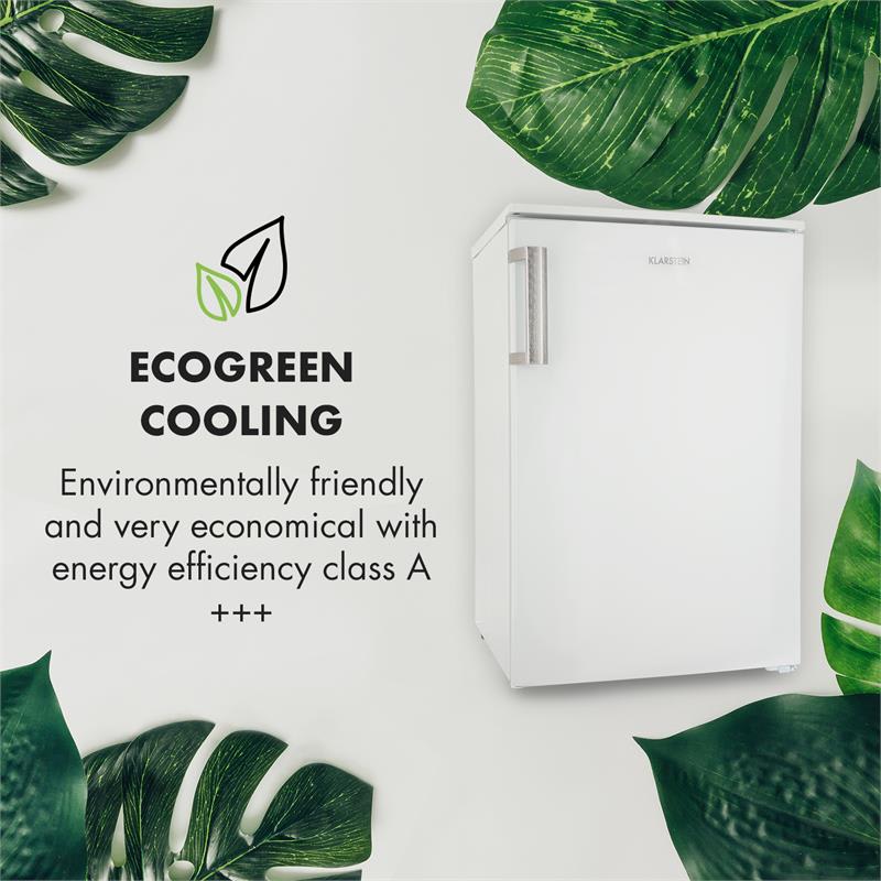 Klarstein Garfield XL Eco+, mraznička, 80 l, 3 zásuvky, biela – Obrázok 3