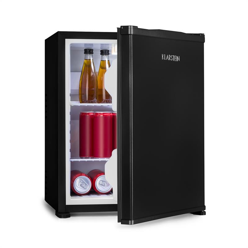 Klarstein Nagano S, mini chladnička, 38 l, 0 dB, 0 - 8 °C, nehlučná, 54,5 cm, čierna