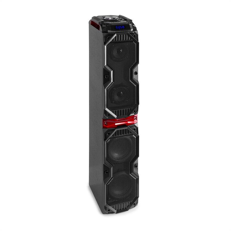 Fenton LIVE50, párty stanica, 400 W max, 2 USB porty, BT, diaľkový ovládač, čierny