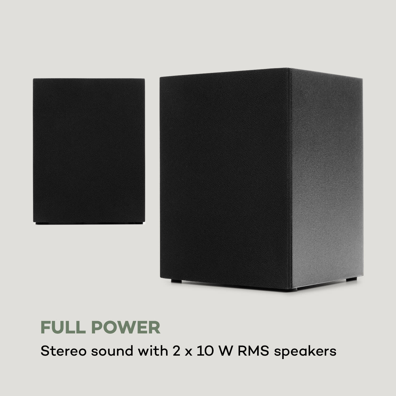 OneConcept Streamo, stereo systém s internetovým rádiom, WLAN, DAB+, FM, CD prehrávač, BT, čierny – Obrázok 5
