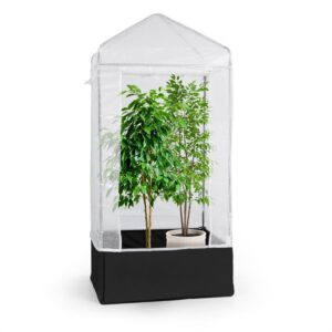 Waldbeck Plant Palace X1, fóliovník, 100 x 220 x 100 cm, oceľové rúrky, PVC mriežková fólia