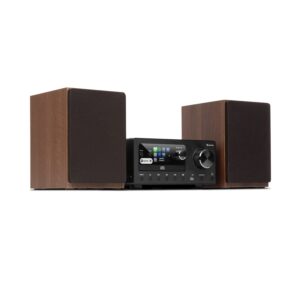 Auna Connect System, stereo systém, max 80 W, internetové/DAB+/FM rádio, CD-prehrávač