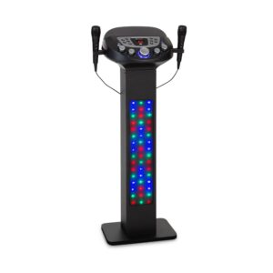 Auna KaraBig, LightUp, karaoke systém, BT, 2xmikrofón, multicolor, USB, 40W RMS, 640W max