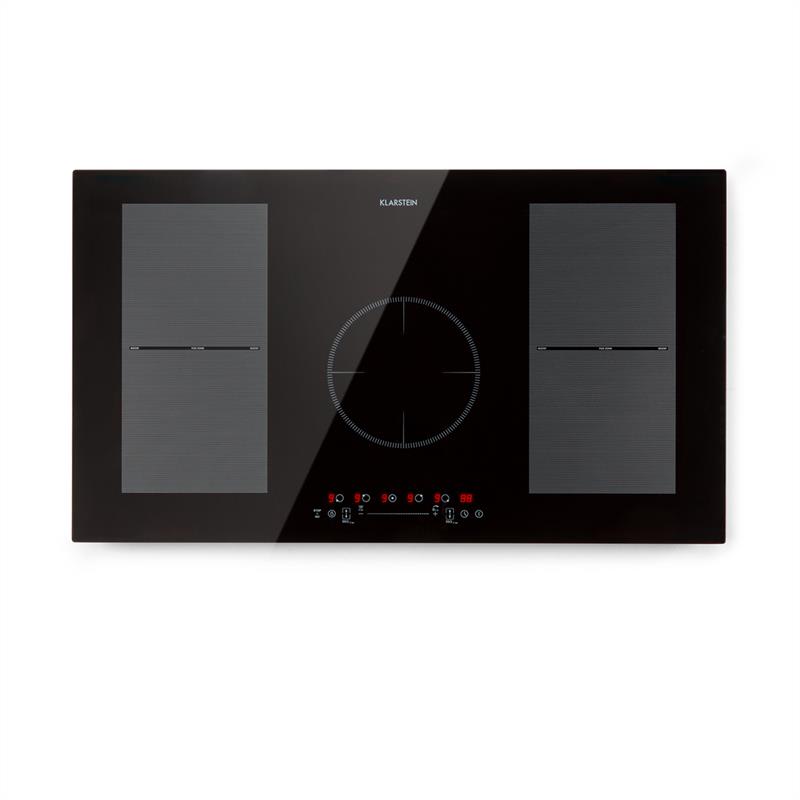 Klarstein Delicatessa 90 Flex, vstavaná varná doska, indukcia, 5 zón, 7000 W, čierna