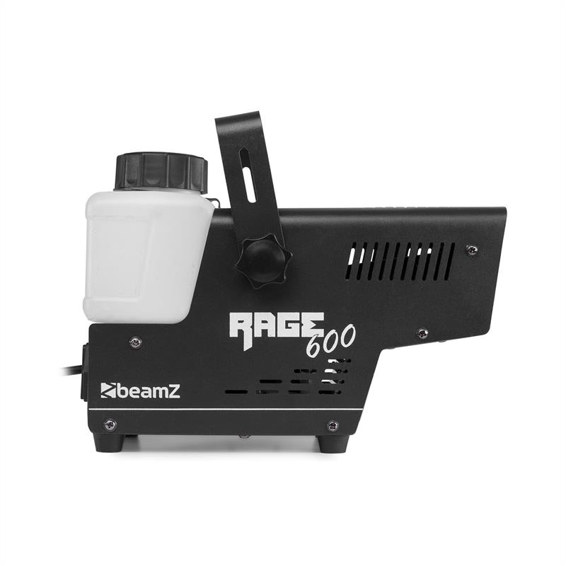 Beamz Rage 600, dymostroj, 600 W, 65 m³/min., 0,5 l, diaľkový ovládač – Obrázok 3