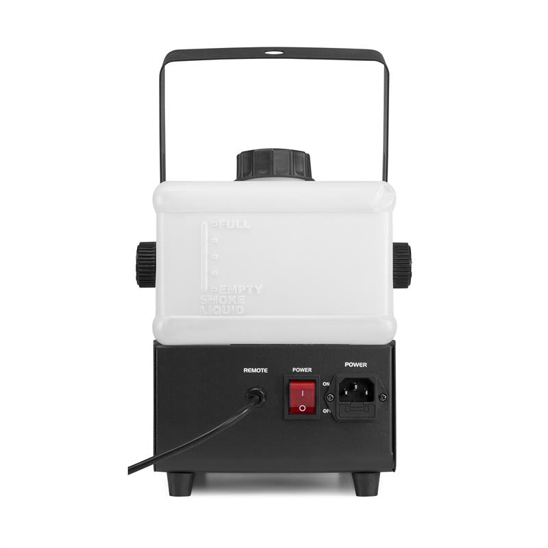 Beamz Rage 1000, dymostroj, 1000 W, 125 m³/min., 2 l, diaľkový ovládač – Obrázok 4