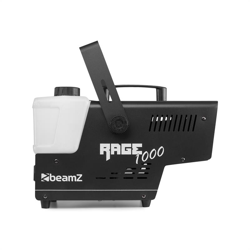 Beamz Rage 1000, dymostroj, 1000 W, 125 m³/min., 2 l, diaľkový ovládač – Obrázok 5