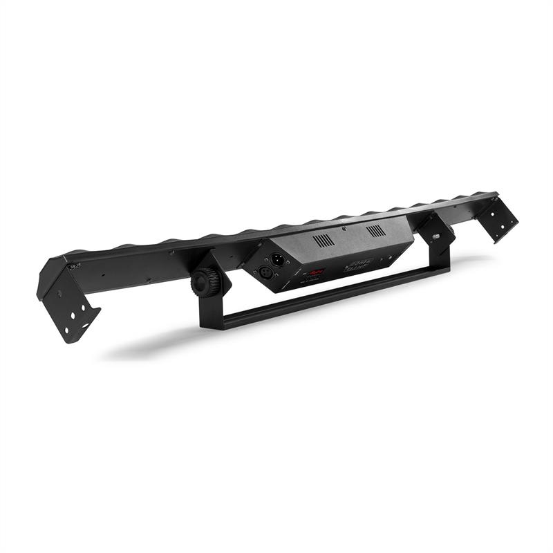 Beamz LCB14 LED lišta, 14x 3W biele a 56x SMD RGB LEDky, čierna – Obrázok 5