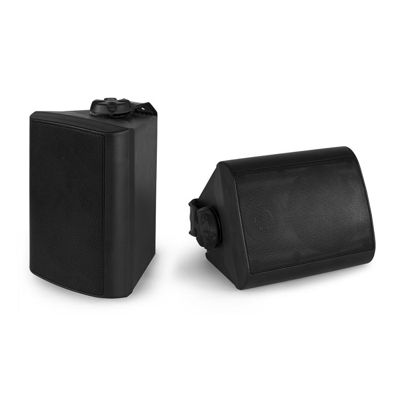 Power Dynamics BGO40, sada reproduktorov, 100 W, 4" woofer, 3/4" výškový reproduktor, čierna