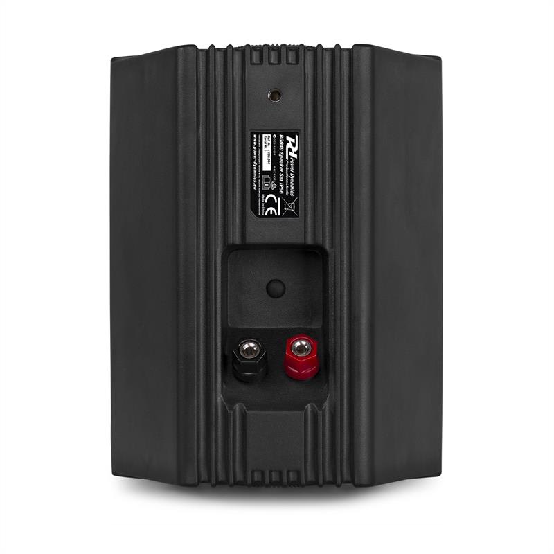 Power Dynamics BGO40, sada reproduktorov, 100 W, 4" woofer, 3/4" výškový reproduktor, čierna – Obrázok 3
