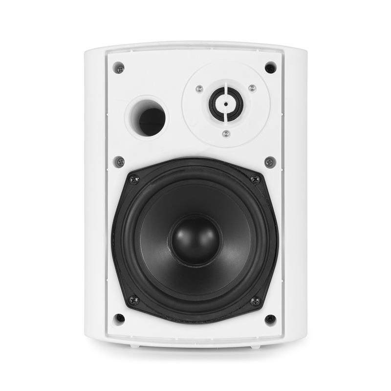 Power Dynamics BGB50, sada reproduktorov, 100W peak, 30W RMS, biela – Obrázok 2