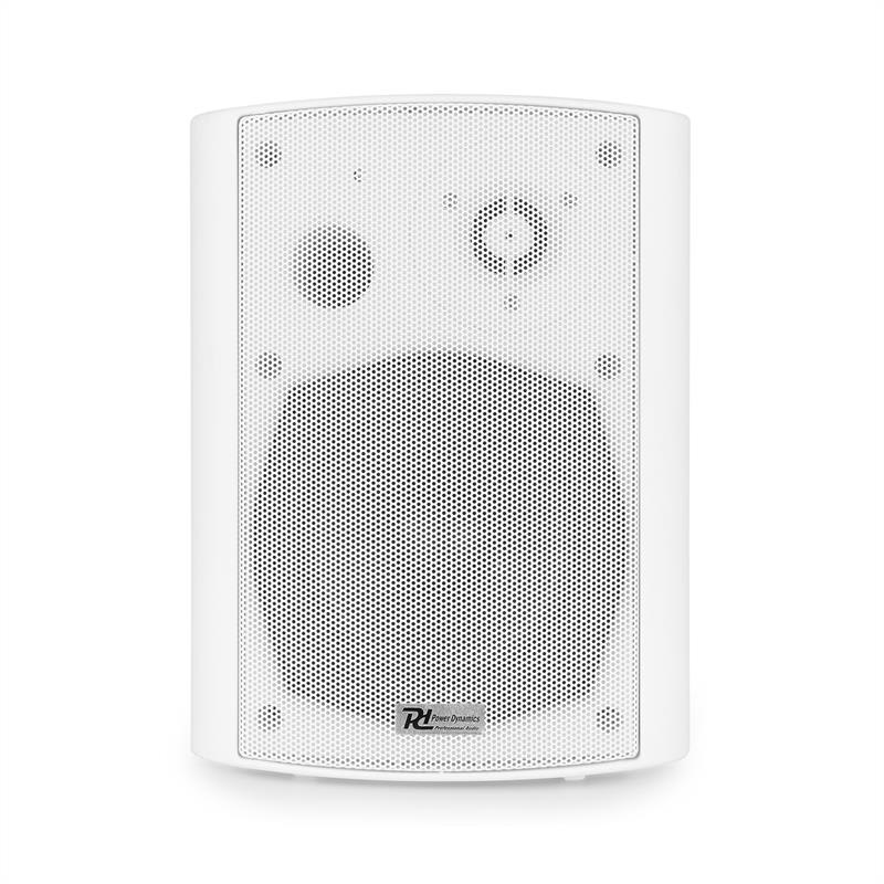 Power Dynamics BGB50, sada reproduktorov, 100W peak, 30W RMS, biela – Obrázok 3