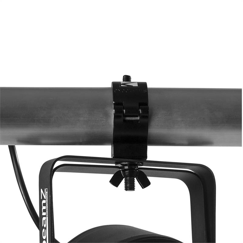 Beamz Professional BAC302, ProPar reflektor, 6 x 12 W, 6 v 1 LED RGBWA-UV diódy, stmievanie, diaľkový ovládač – Obrázok 5