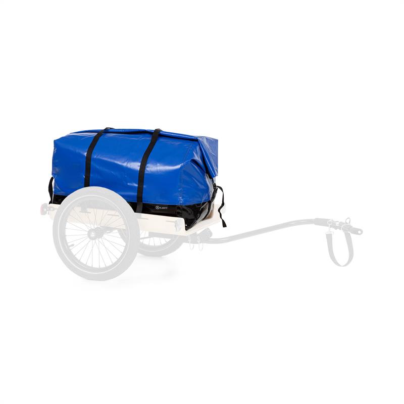 KLARFIT Companion Travel Bag, transportná taška, 120 l, nepremokavá, rolovacia vrchná časť, PU, modrá