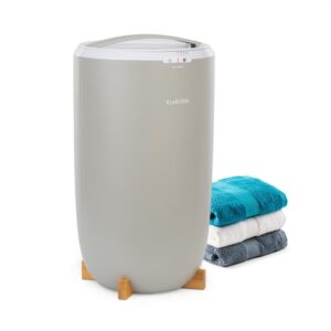 Klarstein Cozy Wonder, ohrievač uterákov, 400 W, 20 litrov, 15/30/45/60 min., sivý