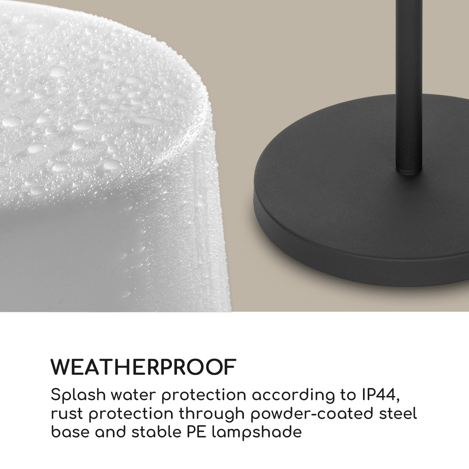 Blumfeldt Moody Solar ST Remote, lampa, solárna, IP44, RGB svetlo – Obrázok 5