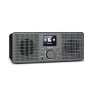 OneConcept TuneUp ST, internetové rádio, 10 W, WLAN, USB, HCC, linkový výstup, tmavosivé
