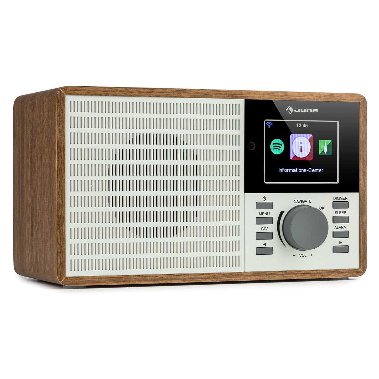 Auna IR-160 SE, internetové rádio, WLAN, USB,2.8" HCC displej, aplikácia AirMusic