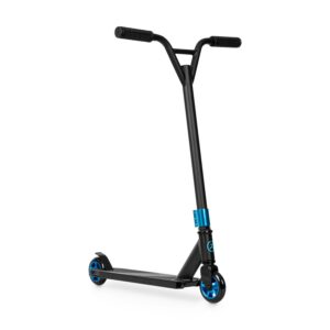 KLARFIT Stuntz, kolobežka, hliník, PU kolesá, ABEC 7, guľôčkové ložisko, modrá/čierna