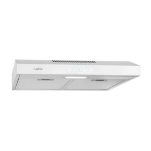 Klarstein Contempo Neo, digestor, 60 cm, podskrinkový, 175 m³/h, akryl, nehrdzavejúca oceľ, biely