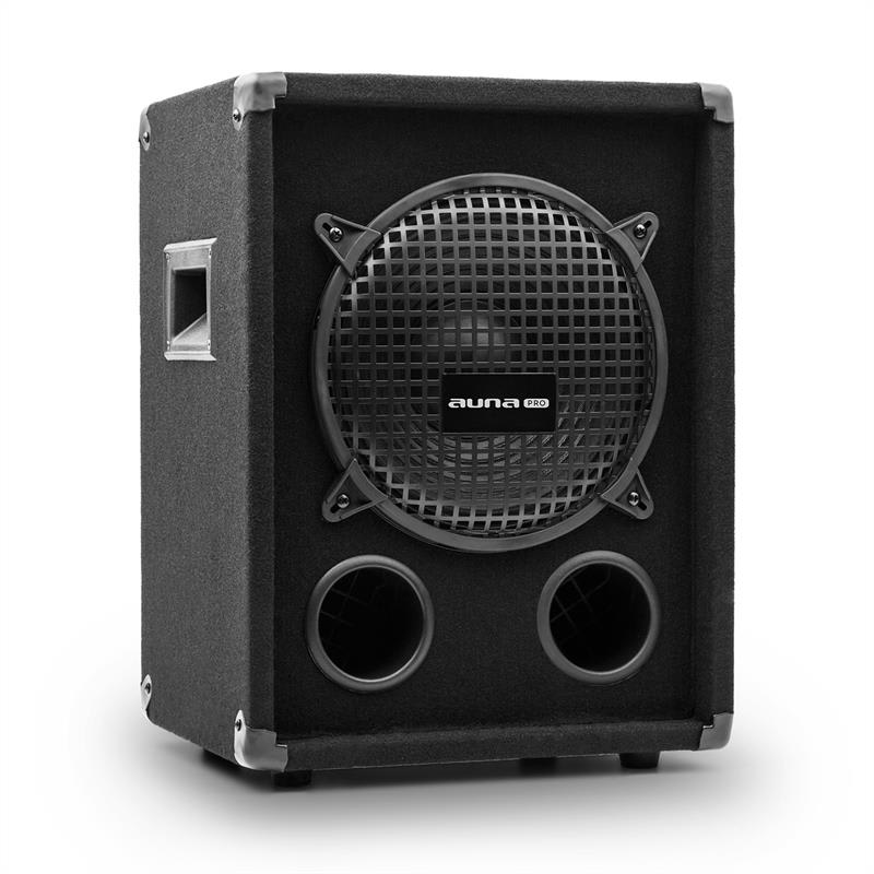 Auna Pro PW-1010-SUB MKII, pasívny PA hlbokotónový reproduktor, 10" subwoofer, 300 W RMS/600 W max.