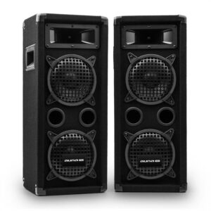 Auna Pro PW-65x22 MKII, pár pasívnych PA reproduktorov, 6,5" subwoofer, 300 W RMS/600 W