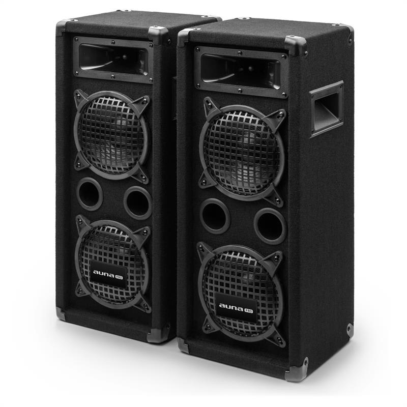 Auna Pro PW-65x22 MKII, pár pasívnych PA reproduktorov, 6,5" subwoofer, 300 W RMS/600 W – Obrázok 5