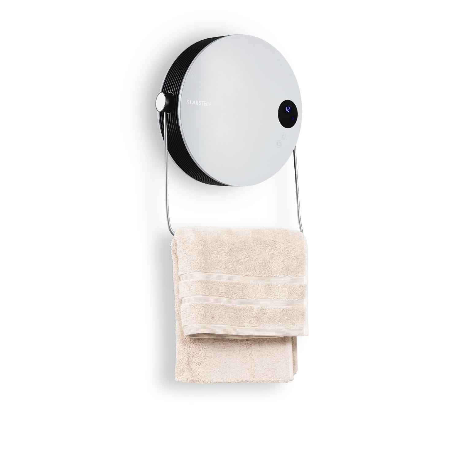 Klarstein Hot Spot Pebble, teplovzdušný ventilátor, 2000 W, sušiak uterákov, časovač, diaľkové ovládanie