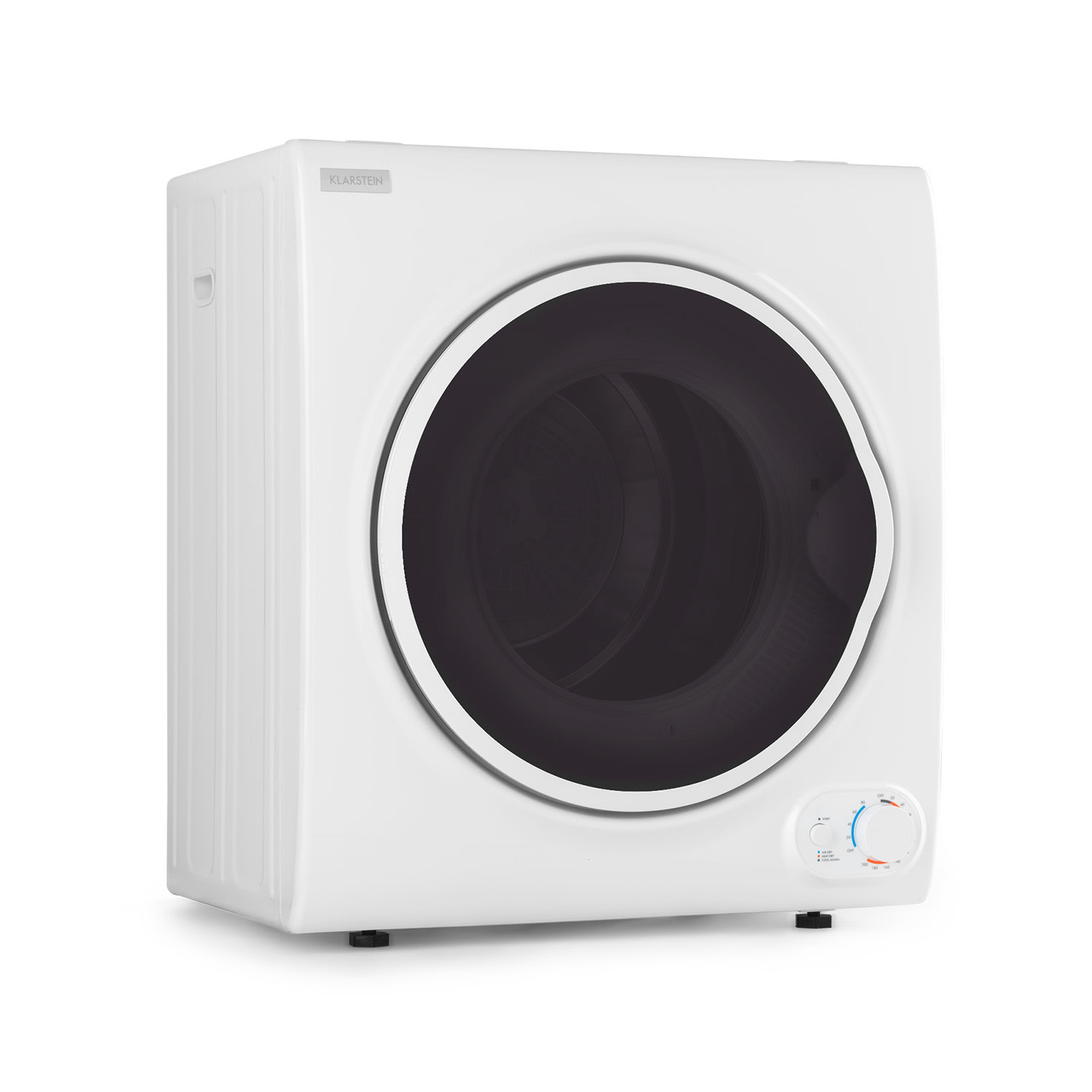 Klarstein Jet Set 4000, sušička bielizne, sušička s odsávaním vlhkého vzduchu, 1400W, TEE C, 4kg, 60cm, biela