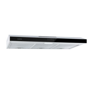 Klarstein Contempo 90, digestor, 90 cm, podskrinkový, 175 m³/h, LED, nehrdzavejúca oceľ, akryl, čierny