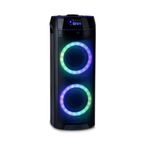 Auna ULTRASONIC CD, párty reproduktor, 100 W, 2 x 6,5" woofer, čierny