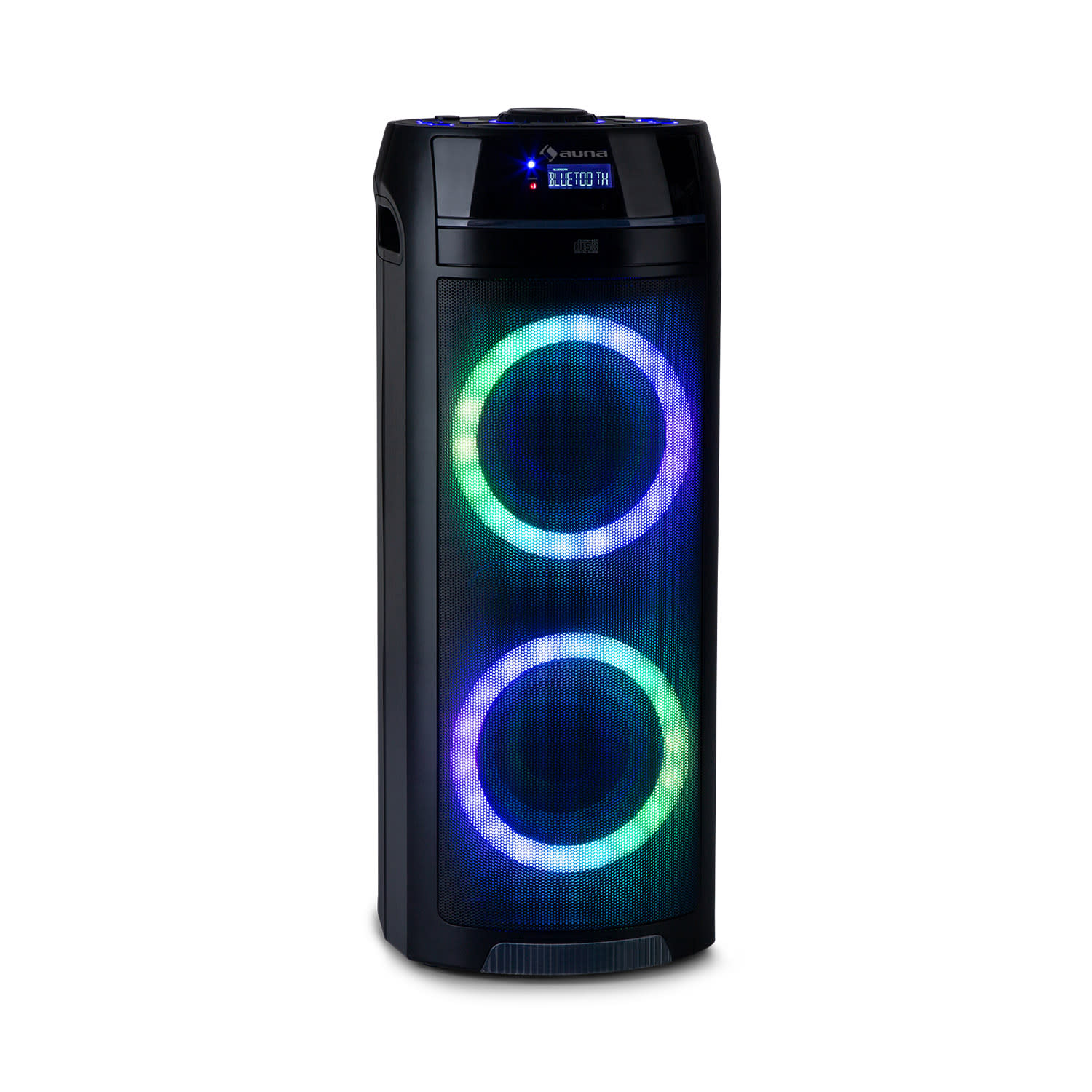 Auna ULTRASONIC CD, párty reproduktor, 100 W, 2 x 6,5" woofer, čierny