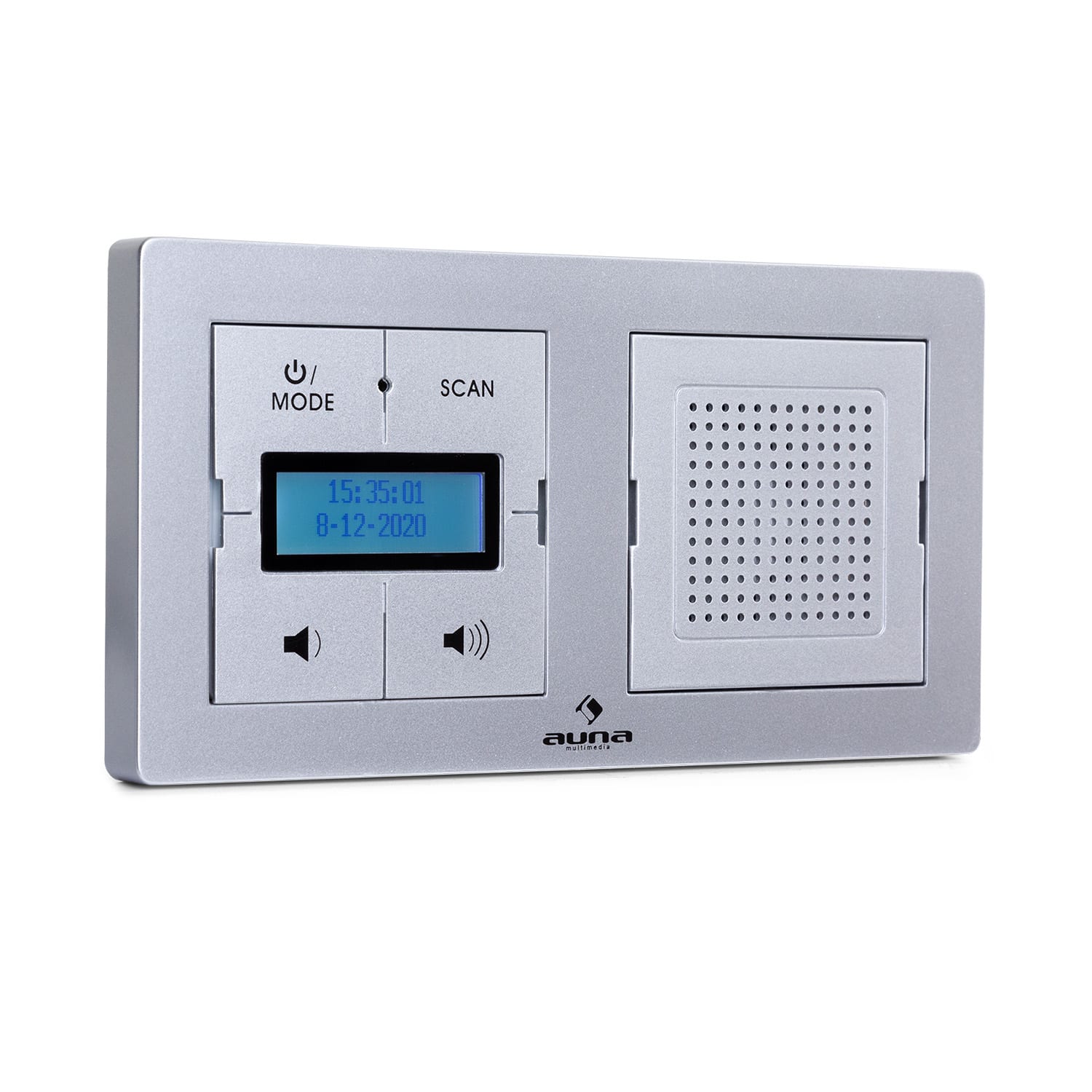 Auna DigiPlug UP, rádio do zásuvky, DAB+/FM, BT, LC-displej