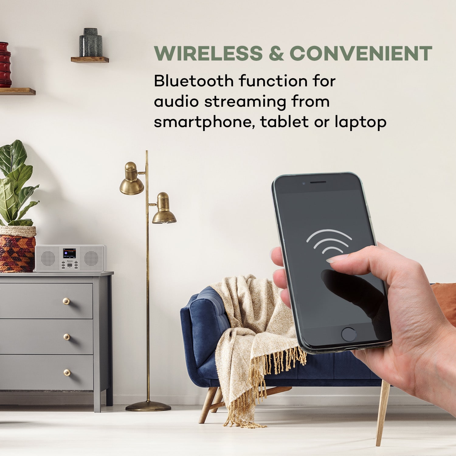 Auna Commuter ST, DAB+/FM rádio, USB, AUX, 2.4" TFT displej – Obrázok 3