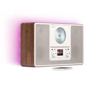 Auna Scala VCD-IR, internetové rádio, WLAN, CD, BT, MP3, DAB+, FM rádio