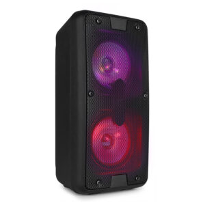 Fenton SBS65 párty reproduktor, Bluetooth, USB/SD/AUX, LED, diaľkový ovládač, čierny