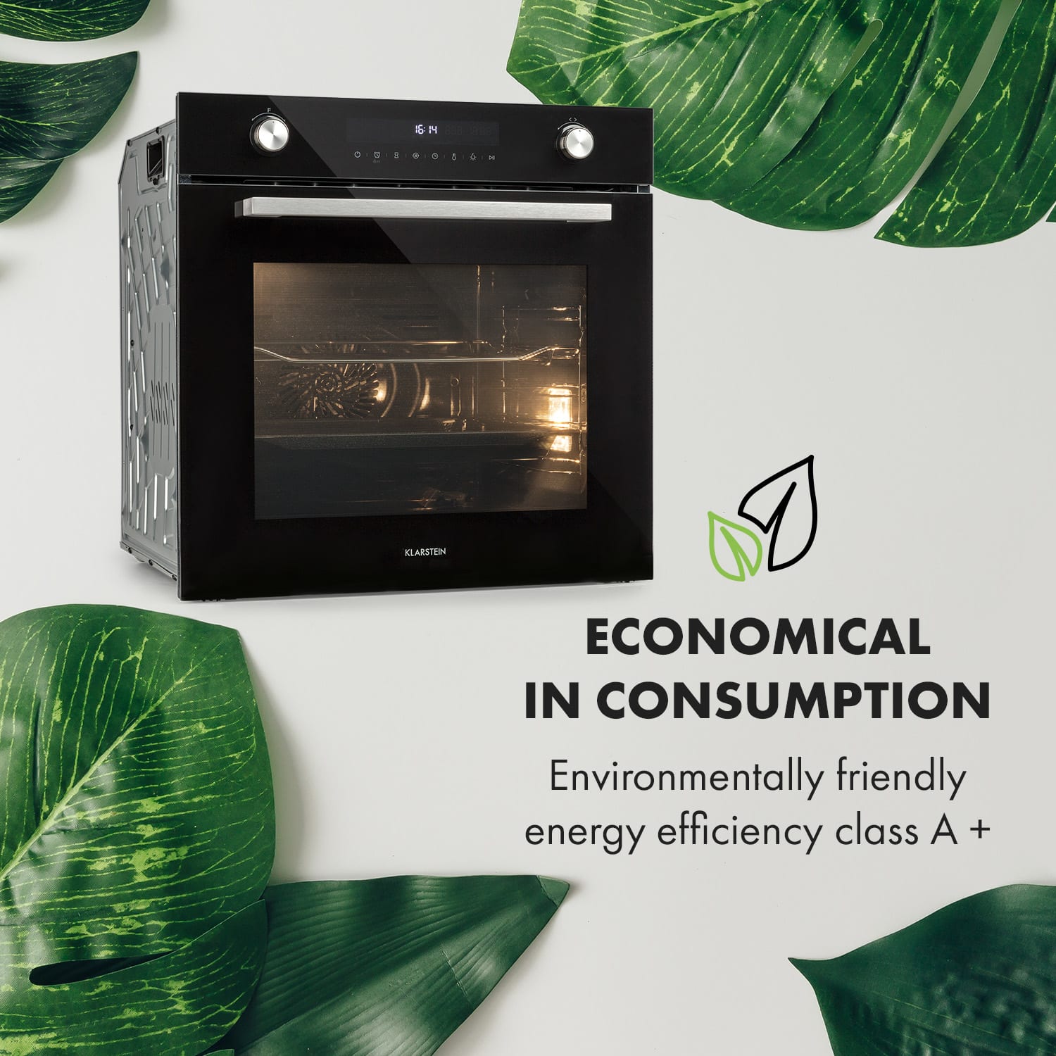 Klarstein Robuchon, vstavaná rúra, 3200 W, 11 funkcií, energet. trieda A+ – Obrázok 4