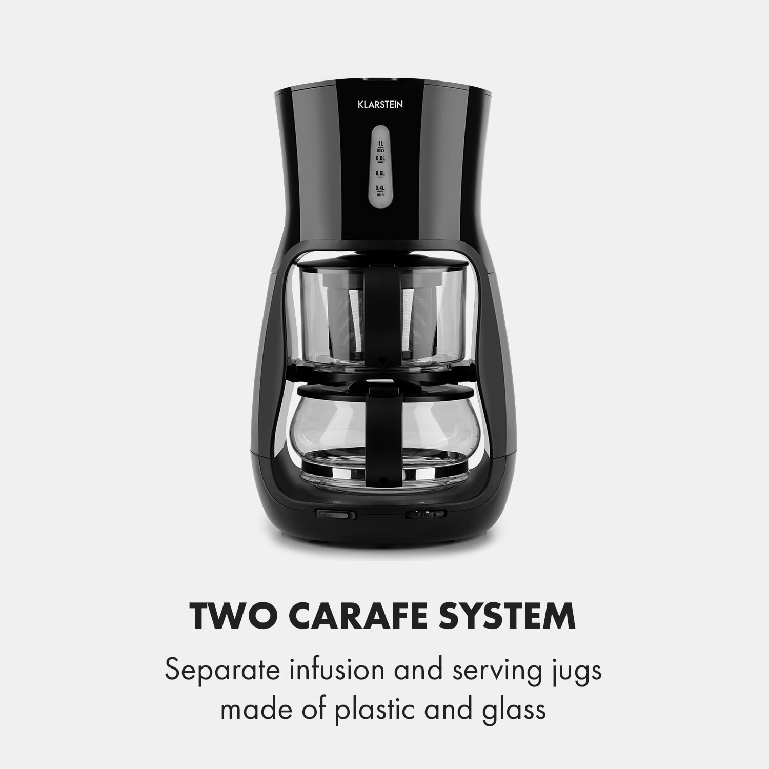 Klarstein Tealicious, automat na čaj, 1 l, 1300 W, 2-16 min. – Obrázok 4