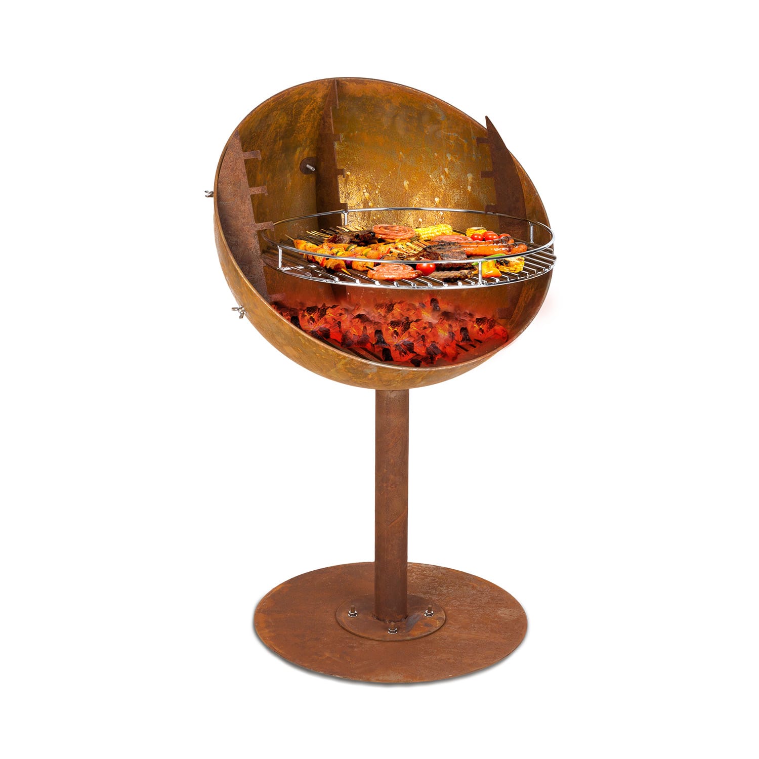 Blumfeldt Ignis, ohnisko a gril, Ø62cm, oceľ