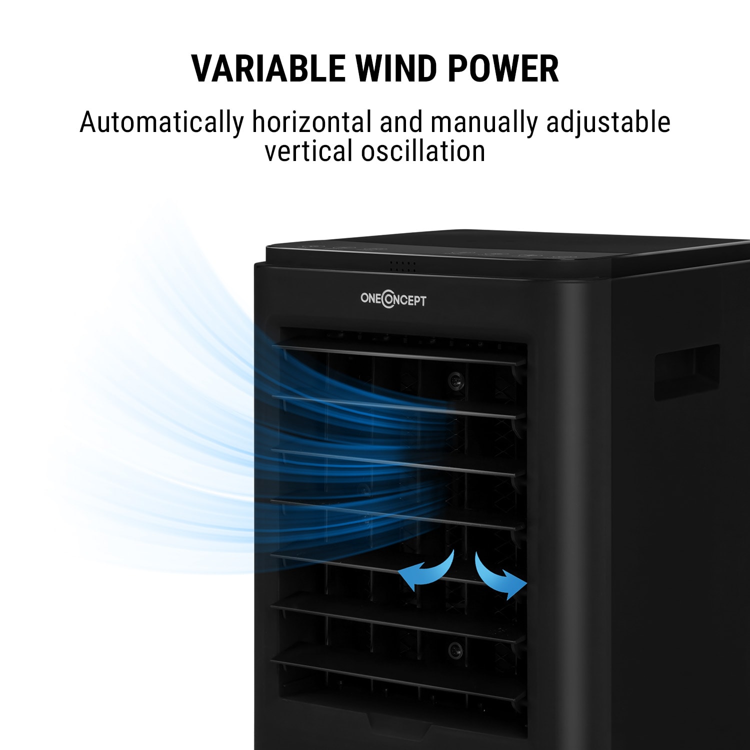 OneConcept Arctic Cube, 4 v 1 ochladzovač vzduchu, 40 W, 230 m³/h, 2 x chladiaci box – Obrázok 5
