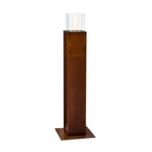 Blumfeldt Arizona Rust Large, vežové ohnisko, 0,6 litra, vrátane textilného ochranného krytu