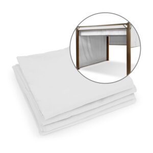 Blumfeldt Pantheon Cortina Pergola, súprava náhradných bočných stien: 4 steny, 200 g/m², polyesterová tkanina, 3 x 3 m