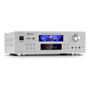 Auna AMP 5100 BT, stereo zosilňovač, 2 × 120 W + 3 × 50 W RMS, BT