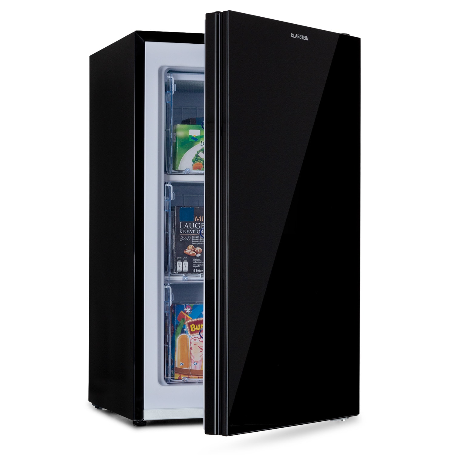 Klarstein Pluto 60L, mraznička, 60 l, 4 hviezdičky, do -18 °C