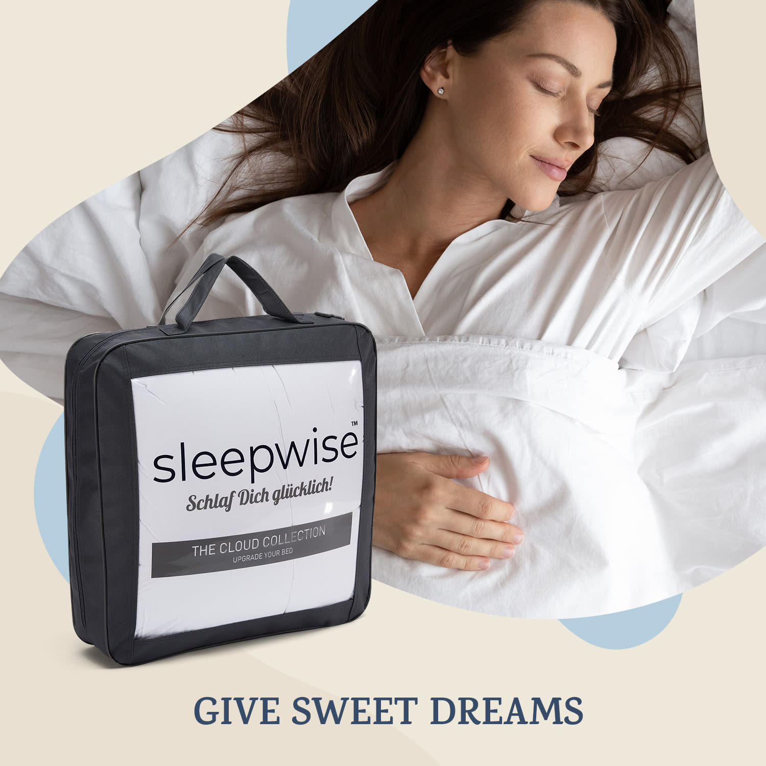 Sleepwise The Cloud, paplón, 155 × 200 cm, mikrovlákno – Obrázok 5
