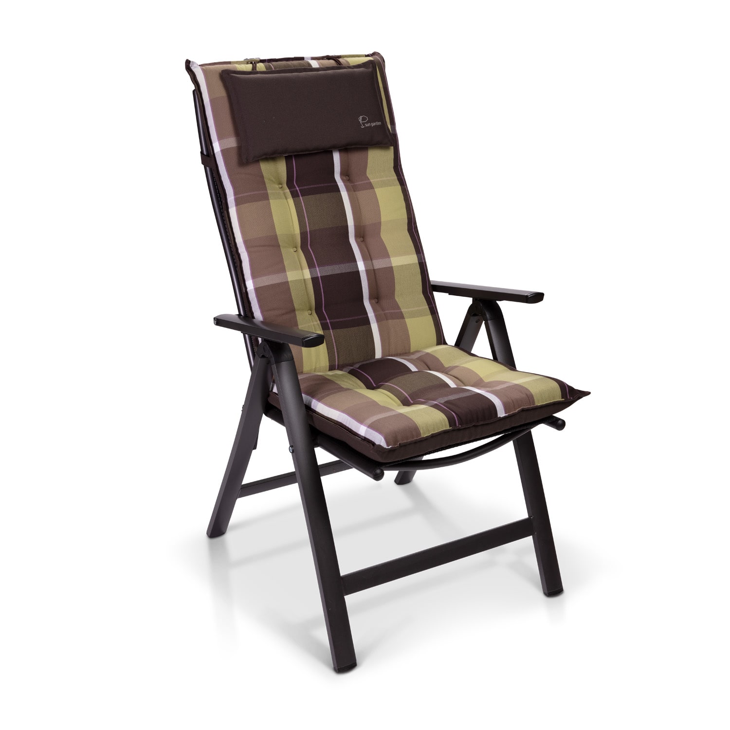Blumfeldt Sylt, čalúnená podložka, podložka na stoličku, podložka na vyššie polohovacie kreslo, vankúš, polyester, 50 × 120 × 9 cm – Obrázok 2