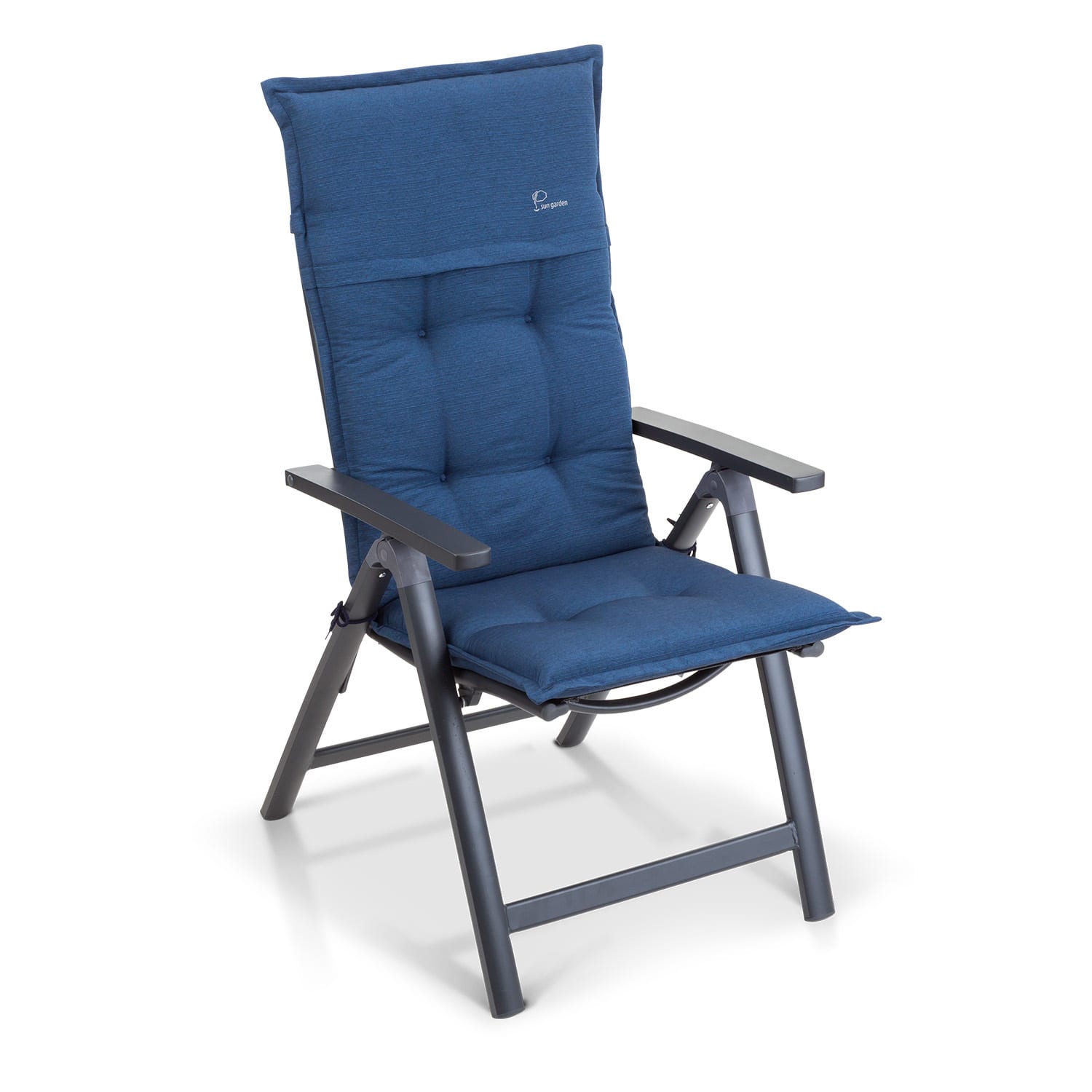 Blumfeldt Coburg, čalúnenie, čalúnenie na kreslo, vysoké operadlo, záhradná stolička, polyester, 53x117x9cm – Obrázok 2