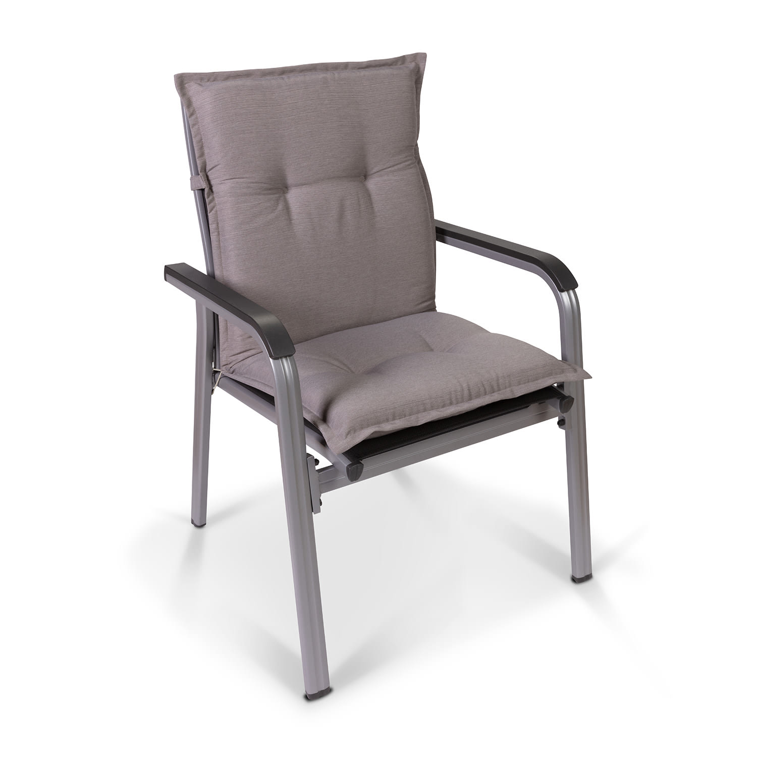 Blumfeldt Prato, čalúnená podložka, podložka na stoličku, podložka na nižšie polohovacie kreslo, na záhradnú stoličku, polyester, 50 × 100 × 8 cm, 2 x čalúnenie – Obrázok 2