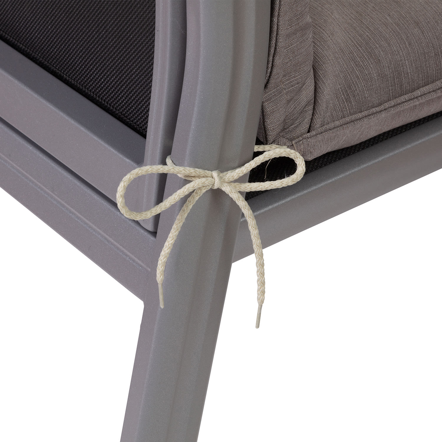 Blumfeldt Prato, čalúnená podložka, podložka na stoličku, podložka na nižšie polohovacie kreslo, na záhradnú stoličku, polyester, 50 × 100 × 8 cm, 2 x čalúnenie – Obrázok 4
