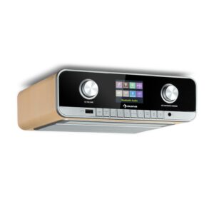 Auna Connect Soundchef MKII, kuchynské rádio na zabudovanie, internetové rádio, DAB+, UKW, reproduktory 2x3"